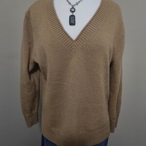 Womens V Neck Sweater